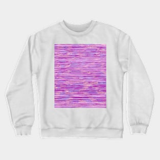 pink line pattern Crewneck Sweatshirt